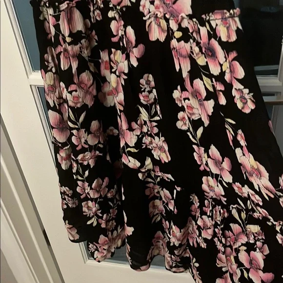 🌸FREE PEOPLE Floral Print Black Maxi Dress🌸🌺 - Picture 4 of 5